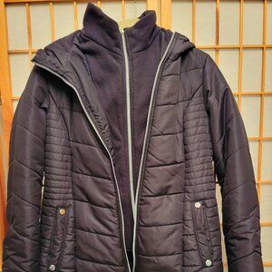 Hooded Puffer Jacket Coat